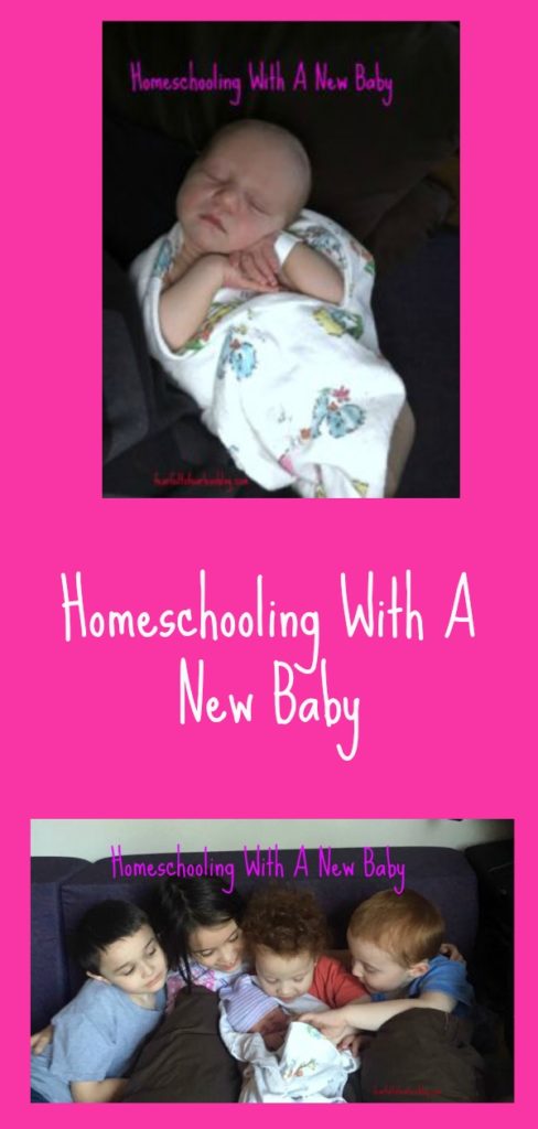How to manage your homeschool after having a baby. You CAN do it! #homeschooling #baby #mom