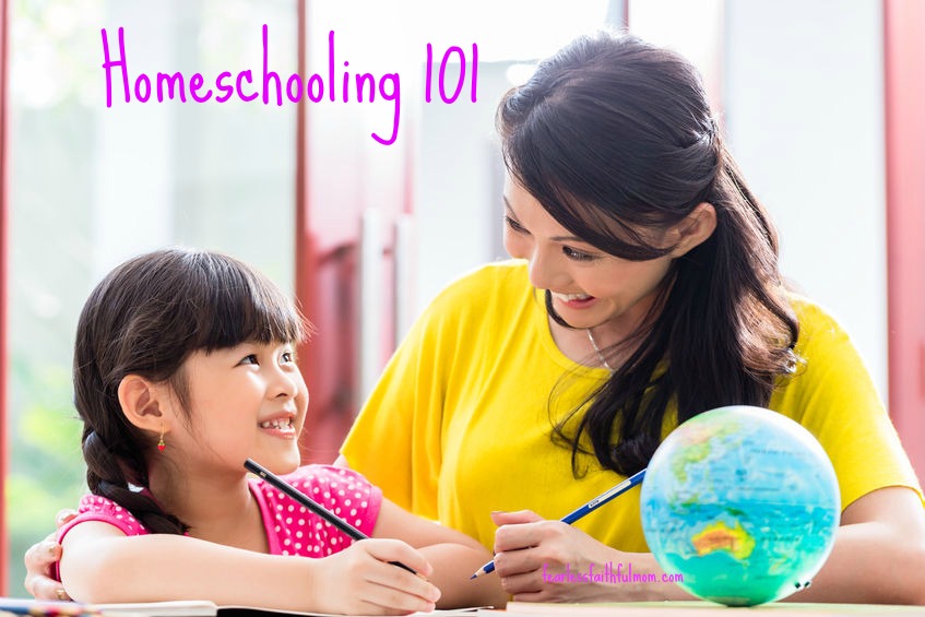 Homeschooling 101- Want to homeschool but have no idea how to get started? Check out this 3 part series on Homeschooling 101 from fearlessfaithfulmom.com