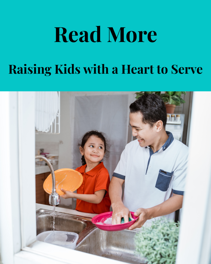 Discover practical ways to raise kids with a heart of service. Teach them to notice needs, serve with joy, and live out their biblical calling to help others.