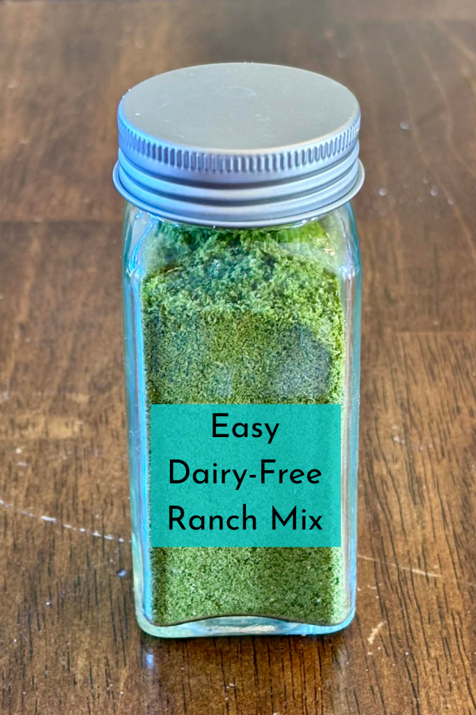 Make your own homemade dairy-free ranch mix with simple pantry staples. This allergy-friendly recipe is quick, customizable, and easy.