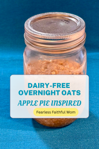 Read more about the article Dairy-Free Overnight Oats: Apple Pie
